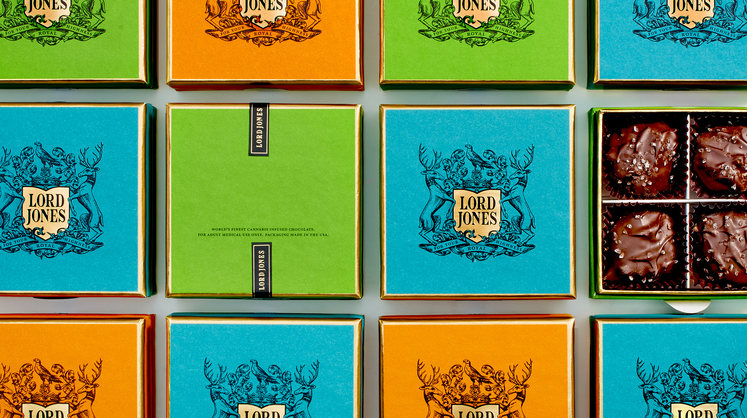 Lord Jones packaging design by Werner Design Werks