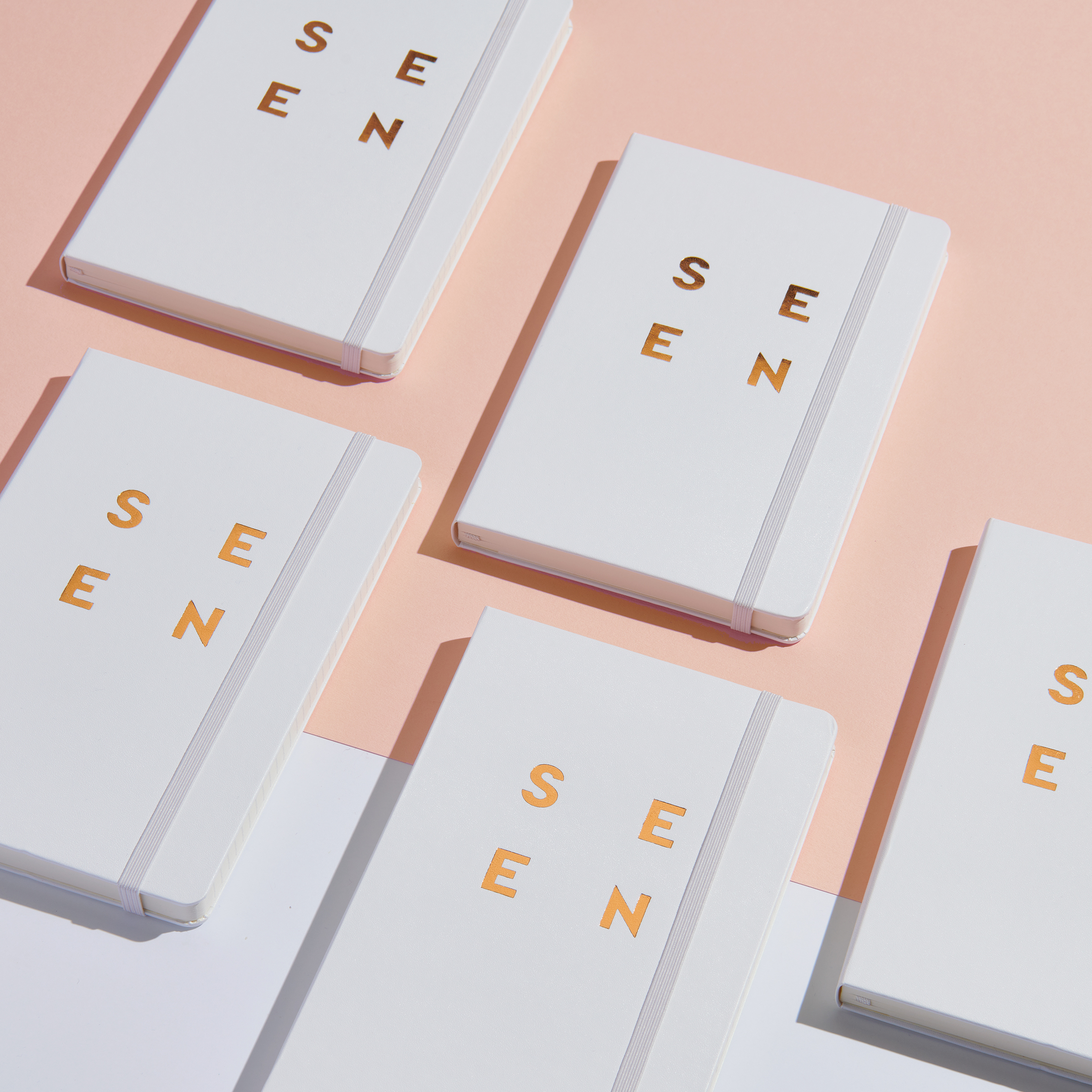 SEEN journals designed by Werner Design Werks